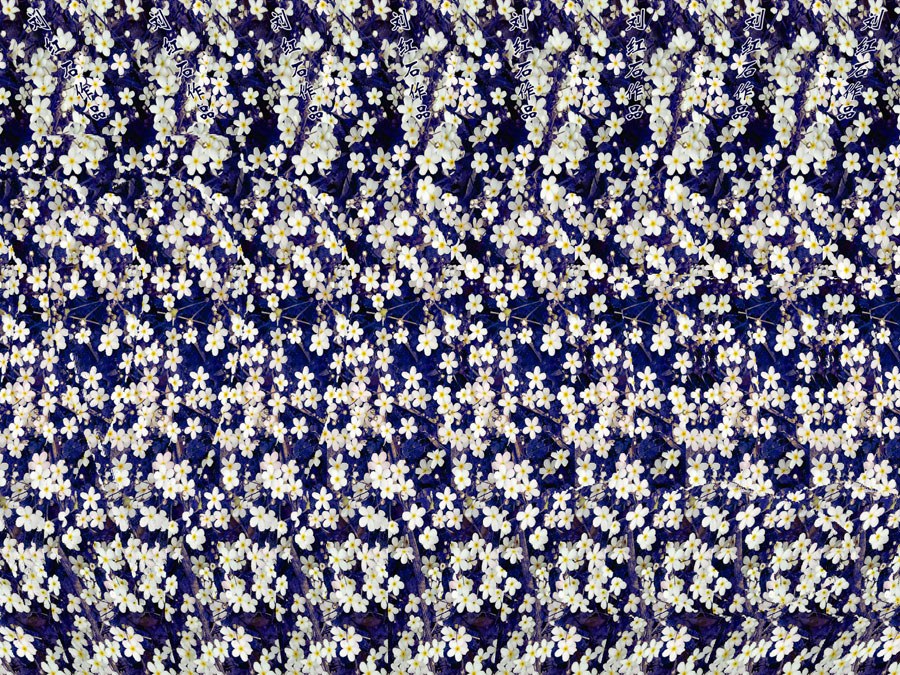 三维立体画-刘红石作品-磁瓶